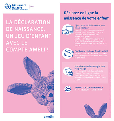 flyer nouveau né